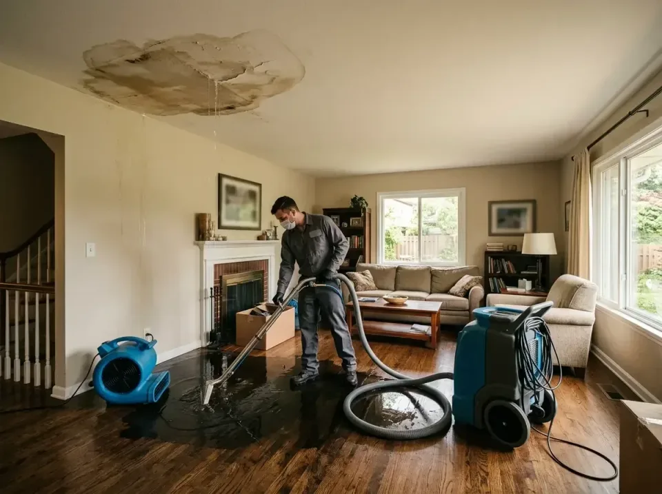 attic-pipe-burst-ceiling-drip-008 — frequently asked questions, Water Damage Restoration & Carpet Care in Greenfield, TN